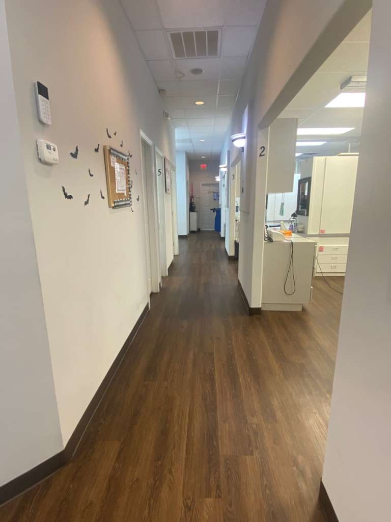 Reception area at The Rim Dental Care