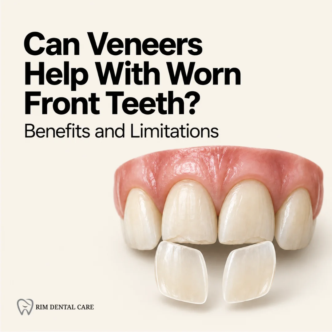 Can Veneers Help With Worn Front Teeth? Benefits and Limitations